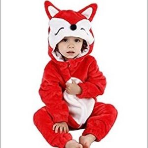 Red fox costume for toddler
